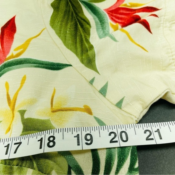 Shannon Marie Maxi Dress women's L Tropical Floral Print Made in Hawaii Summery - Picture 9 of 11